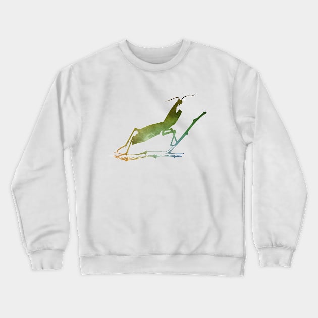 Mantis Crewneck Sweatshirt by TheJollyMarten